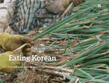 Tablet Screenshot of eatingkorean.com